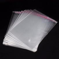 OPP lipnus maišelis, Skaidrus mažų priedų maišelis, Drabužių pakavimo plastikinis maišelis, Lipnūs savaime užsisandarinantys maišeliai, Kelios specifikacijos 7x10cm 100pcs gray