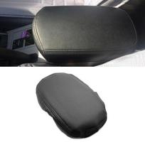 Skirta Toyota Rav4 RAV 4 2006 - 2012 PU Oda su Kempine Automobilio Salono Centrinės Konsolės Dangtelis Porankių Dėžės Apsauginė Apdailos Juosta Juoda gray