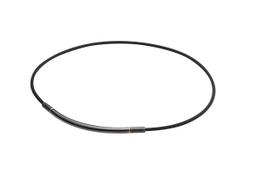 Phiten Karoliai RAKUWA Kaklui Metax Apvalūs Juodi/Auksiniai 40cm 40cm black