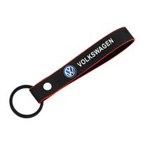 Automobilio raktų pakabukas Madingas raktų pakabukas Automobilio ženklelis Raktų grandinėlė VW Volkswagen Jetta Golf Polo CC GTI Passat Interjero apdailos detalėms TPRG-D242 DG9 juoda