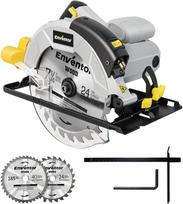 Enventor diskinis pjūklas 1200w, 185mm, su lazeriu ir kreipiančiąja