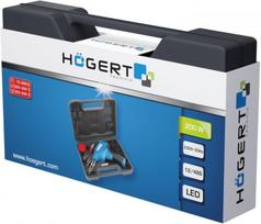 Högert technik transformatorinis lituoklis, 200 w, 3 temperatūros lygiai, greitas įkaitimas, led lemputė, ergonomiška rankena, su priedais ir nešiojimo dėklu