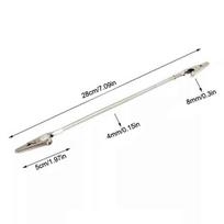 3Pcs Double-Ended Mosquito-Repellent Incense Clip Universal Crocodile Clip Bracket Broken Incense Clip Extended Hose 18cm white