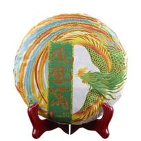 2021 m. neapdorota Puer arbata Yiwu Mountain  Phoenix Nest  senovės medžio gryna Sheng Puerh arbata su kalnų laukiniu skoniu 357 g 357g beige