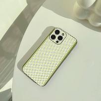 Palestinian Keffiyeh Phone Case For iPhone 17,16,15,14,13,12,11 Pro Max, Lightweight and practical Soft Black Cover iPhone16se4 gray