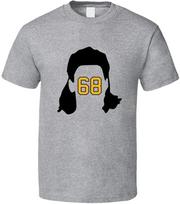 Jaromar Jagr Goat Hockey Fan Unisex T-shirts S įvairiaspalvis