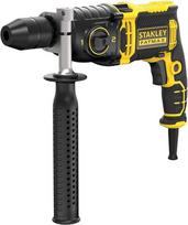 Stanley Fatmax 2 greičių smūginis gręžtuvas Fmeh1100k (1100 W, 2 dalių 13 mm metalinis beraktis griebtuvas, reguliuojamas greitis, sukimas pagal ir prieš laikrodžio rodyklę, tvirtas pavarų ir smūgio mechanizmas, su dėklu)