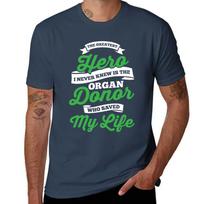 Organ Transplant Tshirt Big Size Short Sleeve Casual Top S black