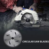 Powertool diskiniai pjūklai 120 mm skersmens, 20 mm skylė, 28 mm dantys skirti medžiui, metalui ir plastikui