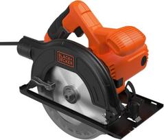 Black+decker cs1200 1200 w diskinis pjūklas (165 mm skersmuo, pjovimo gylis 37 mm (45°), 55 mm (90°), jungtis dulkių ištraukimui, su tct pjūklo disku)