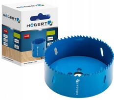 Hoegert bimetalinė skylės gręžimo karūna 83 mm plienas M42 Ht6d441