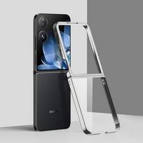 Slim Transparent Electroplated Protect Case For Xiaomi Mix Flip2 xiaomi mix flip Slim Ultra Thin Soft Phone Xiaomi Mix Flip sidabras