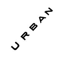 URBAN Variklio dangčio raidės Ženklelis Emblema Lipdukas Land Rover Defender 90 110 130 20–2026 Defender urban hood letter mark black