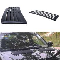 Šaunus universalus automobilio dekoratyvinis oro įleidimo angos dangtelis, gaubto ventiliacijos dangtelis black