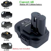 Makita 18V Ni-Cd&Ni-Mh Akumuliatoriniams elektriniams įrankiams Li-ion Baterijos Keitiklis Adapteris