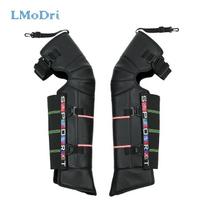 LMoDri Winter Scooter Motorcycle Rider Keeping Warm Kneepad Windproof Warming Knee Pads Legs Protector Thickening black