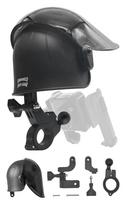 [GOROPRI] Moped Smartphone Holder Sunshade Motorcycle Sunshade Sun Visor Rainproof juoda