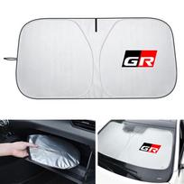 For Toyota GR 86 Supra Yaris RAV4 Prius Corolla C-HR Camry Auris Car Windshield Sun Shade Visor UV Protection Shield Accessories RA1 white