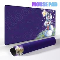 D-Diddl Mouse Pad Anti-slip Home Cartoon Ergonomic Office Aesthetic Rubber Extended Desk Mat Keyboard 30cmx60cm white