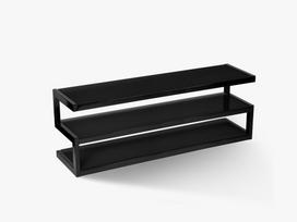 Norstone This 140 TV-taso, satin black (NORESS140BSBK)