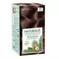 Neva , Naturalis, Vegan, Permanent Hair Dye, 6.77 Hot Chocolate, 150 ml