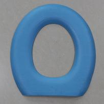 EVA Toilet Mat Household Toilet Seat Cushion Foam Thickened Four Seasons Universal Toilet Cover Toilet Gasket One Size mėlyna