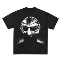 MF Doom Homrage Big Head Graphic Boxy Vintage Shirt Streetwear Y2K Unisex T-Shirt XXXL gray