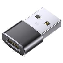 USB Male to Type-C Female OTG Converter USB to USB C Adapter for 15 14 13 12 Cellphone Data Transfer Charging Converter