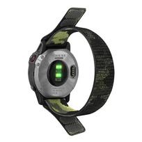 Nylon Hook Loop Strap 26 22mm For Garmin Fenix 8pro MICROLED/AMOLED 7X 7 6X Watch Band Forerunner 970 965 Descent Mk3i Bracelet QuickFit 22mm gray