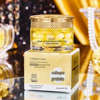 Douyin Kuaishou Collagen & Yam Peptide Anti-Wrinkle Cream - Firming & Moisturizing Formula black