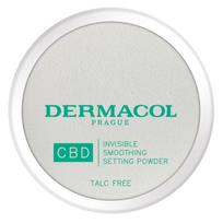 Dermacol Matting fixing powder with CBD (Invisible Smoothing Setting Powder) Pudra 8 ml Sausa, biri pudra