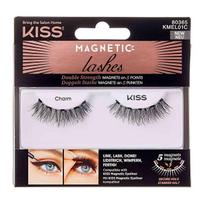 Kiss Magnetic Lashes Double Strength dirbtinės magnetinės blakstienos, 01 Charm