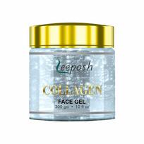 Leeposh Collagen Gel Cream | collagen Anti Aging Face Moisturizer | collagen gel Day & Night for Men Women 300 ml | skin Tightening Firming Hydrati yellow
