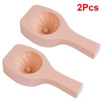 2Pcs Multifunctional Chinese Baozi Mold Handmade Bun Mold  Steamed Bun Breakfast beige