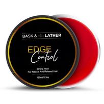 BASK LATHER & Strong Hold Edge Control Fixing Gel 150ml 1 pcs black