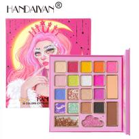 30 Color Mask Queen Eyeshadow Palette Eyeshadow Blush Contouring Highlight Palette pink