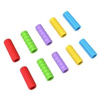 Ergonomic Pencils grip Random Styles Soft Silicone Hand Fatigue Relief Non Slip Surfaces Textured Grips Kids Study Essential Safe Design multi