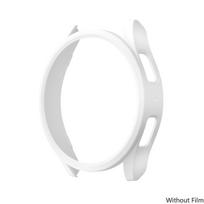 PC dėklas Samsung Galaxy Watch 7 40mm 44mm išmaniajam laikrodžiui Dangtelis Apsauginis Tuščiaviduris Bamperis galaxy Watch 7 40 mm 44 mm Priedai Galaxy Watch 7 40mm white