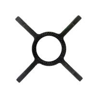 Cast Iron Stove Burner Trivet Gas Stove Pan Support Gas Hob Pan Stand  Kitchen Cooking Style 2 black