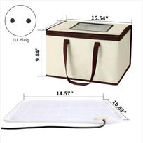 European Plug Fermentation Bag For Yogurt Bread Dumpling Rising Box With Temperature Control For Home Use beige