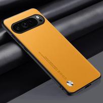 Luxury Leather Phone Case for Google Pixel 10A 10 XL 9A 9 11 Pro XL 8Pro 7 6 Pro 9A 8A 7A Plain Skin Shockproof Soft Back Cover Google Pixel 7 gray