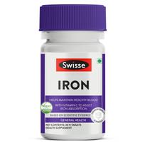 Swisse Geležies papildas su Vitaminu C ir Vitaminu B12 - 30 tablečių | Vyrams ir moterims
