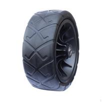 All-Terrain Wheel Sturdy Synthetic with Tire Pattern Wide-Profile 10CM