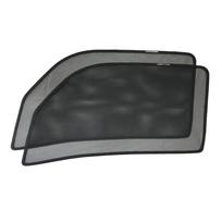 POG Hijet Truck S500P S510P Full Size Sunshade Mesh Curtains Left Right Set UV Heat Insulation Vehicle Specific TRUH-2 Light Blocking juoda