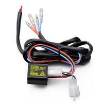 Daytona 95441 Posūkio signalo relė motociklams, suderinama su LED, 2 kontaktai, suderinama su avariniais signalais With hazard function black