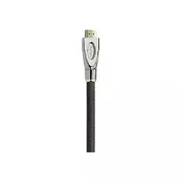PYTHON HDMI 2.0 laidas 2m juodas 4K 60Hz 18Gbps pintas nailonu