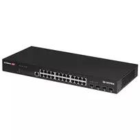 Edimax GS-5424LX 28 prievadų Gigabit Web Smart Switch su 4 x 10GbE SFP+ prievadais