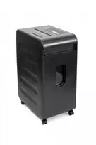 Wallner MR 2817 C4 kryžminio pjovimo popieriaus smulkintuvas, 10 lapų, 21 l, juodas