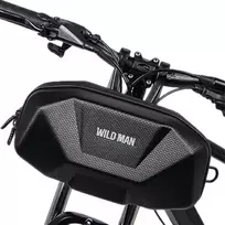 WILDMAN X9 3.5L Dviračio rėmo krepšys juodas