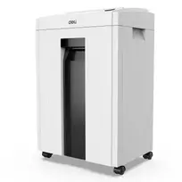 Deli E9952 kryžminio pjovimo popieriaus smulkintuvas, 10 lapų, 21 l, juodas